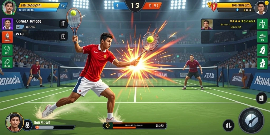 Berlaga dalam mode multiplayer yang mendebarkan.