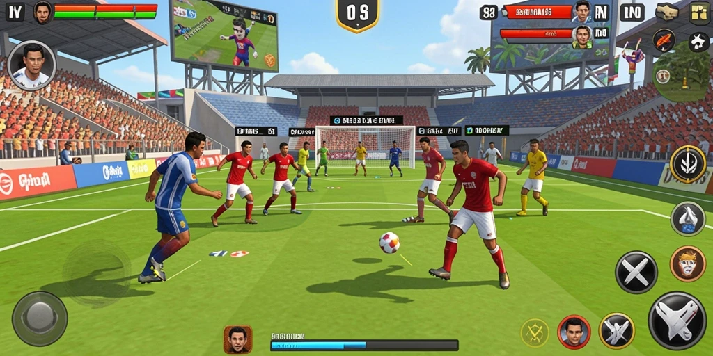 Turnamen seru dengan pemain dari seluruh dunia.