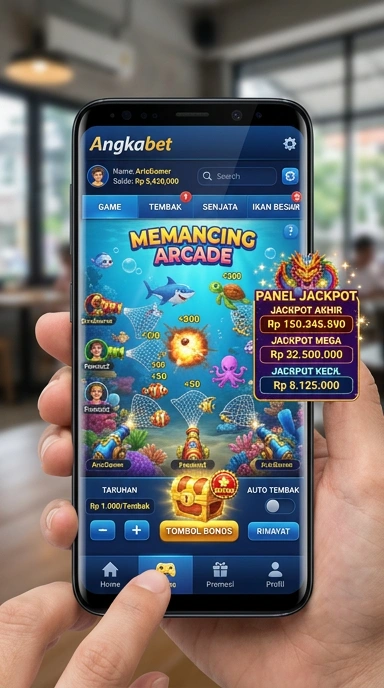 angkabet — layar beranda